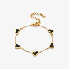 Aurora Heart Bracelet