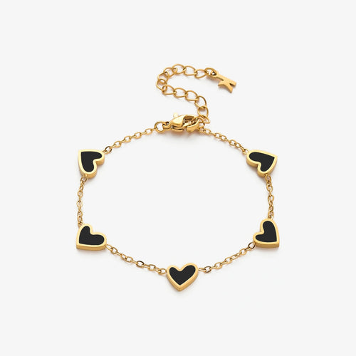 Aurora Heart Bracelet