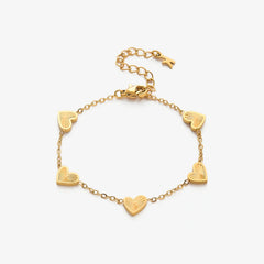 Aurora Heart Bracelet
