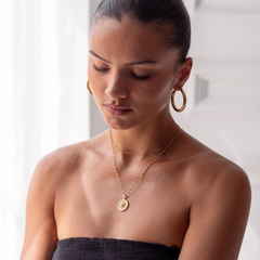 Large Tube Hoop Earrings