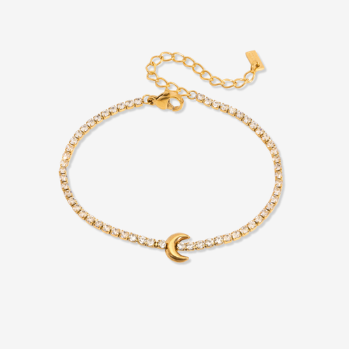 Half Moon Tennis Bracelet