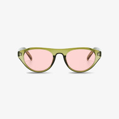 Como Retro Oval Sunglasses