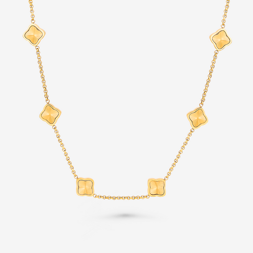 Celine Ten Clover Necklace