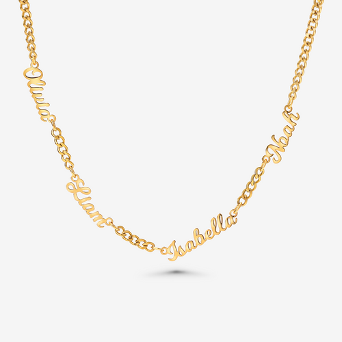 Multiple Name Necklace