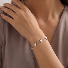 Aurora Heart Bracelet