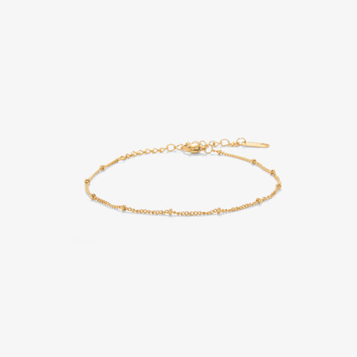 Beaded Chain Anklet