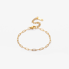 Tiny Paperclip Bracelet