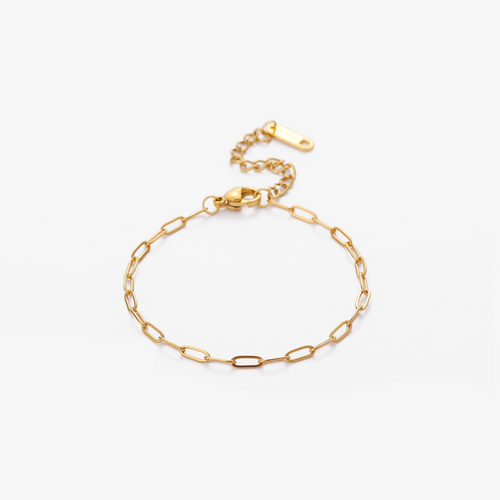 Tiny Paperclip Bracelet