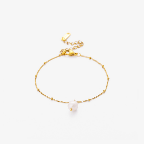 Beaded Pearl Bracelet