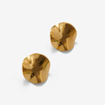 Disc Stud Earrings