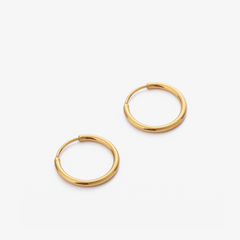 Thin Hoop Earrings