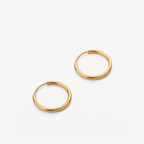 Thin Hoop Earrings