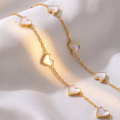 Aurora Heart Bracelet