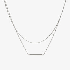 Bar Pendant Necklace