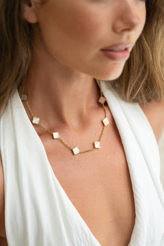 Celine Ten Clover Necklace