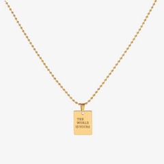 "World" Inspiration Necklace