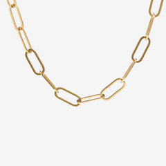 Paperclip Link Necklace