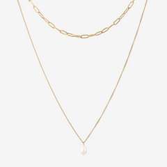Layered Pearl Necklace