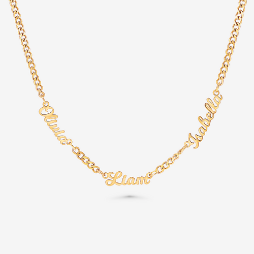 Multiple Name Necklace