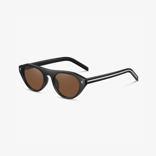 Como Retro Oval Sunglasses