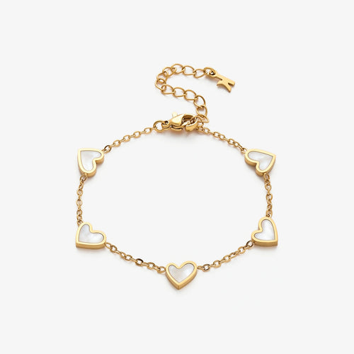 Aurora Heart Bracelet