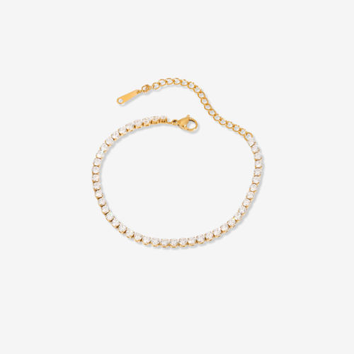 Gold Tennis Bracelet