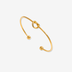 Knotted Cuff Bracelet