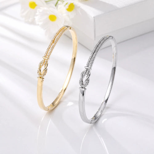 Forever Knot Bangle – A Timeless Symbol of Love, Friendship & Family Bonds