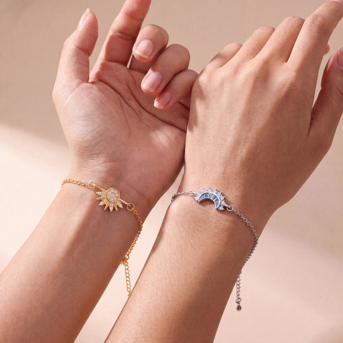 Sun & Moon Matching Bracelet