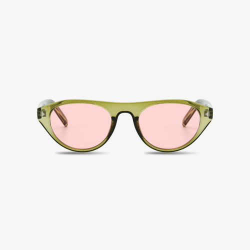 Como Retro Oval Sunglasses
