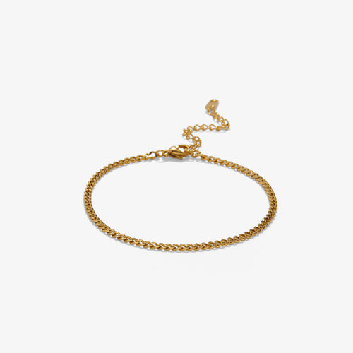 Round Curb Anklet
