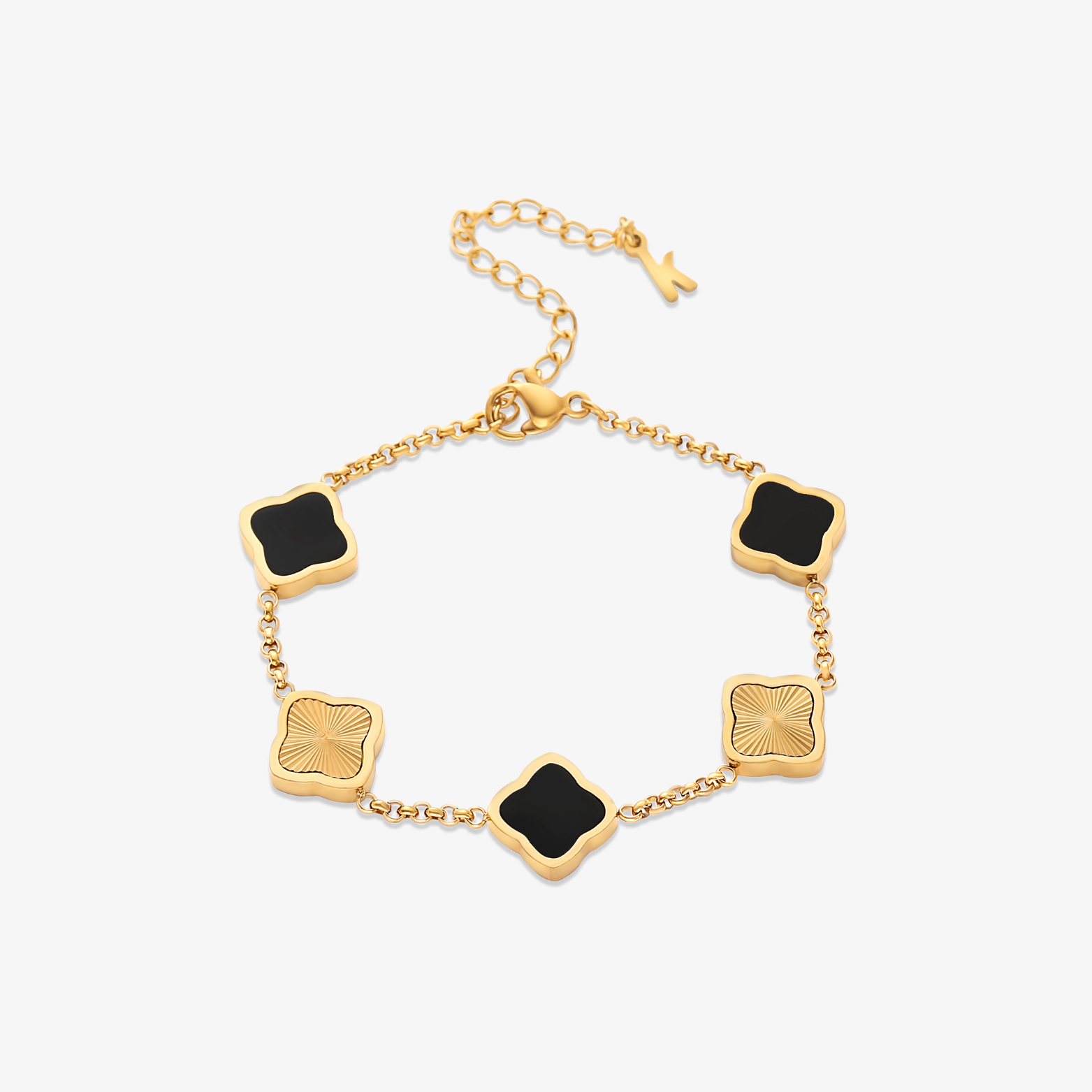 Celine Clover Bracelet – Kloudy Jewelry Celine Clover Bracelet – Kloudy Jewelry