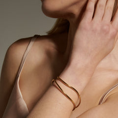 Wavy Cuff Bracelet