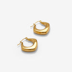 Rhombus Hoops Earrings