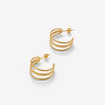 Triple Hoop Earrings