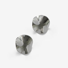 Disc Stud Earrings