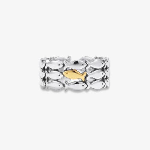 Swim Against The Current Fish Ring — A Gift of Encouragement & Strength
