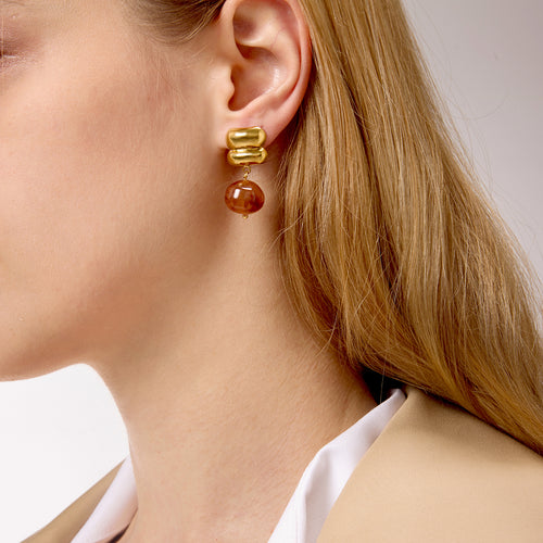 Beaded Drop Earrings