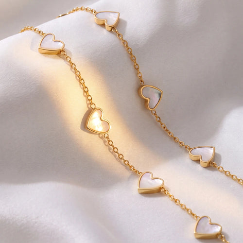 Aurora Heart Bracelet