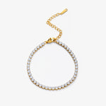Gold Tennis Bracelet