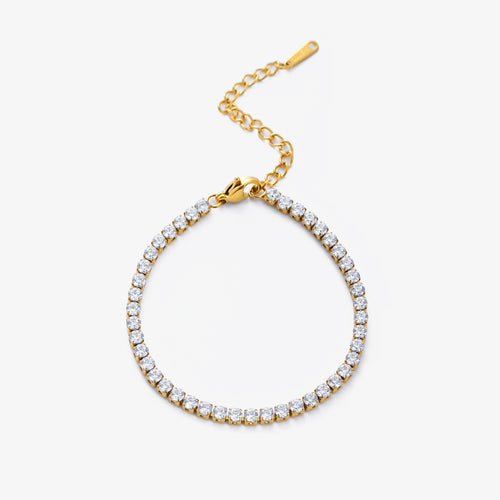 Gold Tennis Bracelet