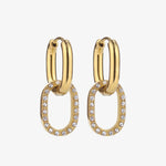 Diamond Link Earrings