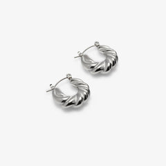 Twisted Croissant Earrings