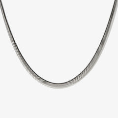 Flat Snake Chain Necklace