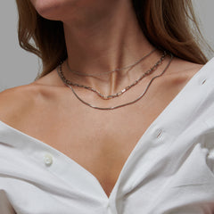 Three Layered Choker Necklace