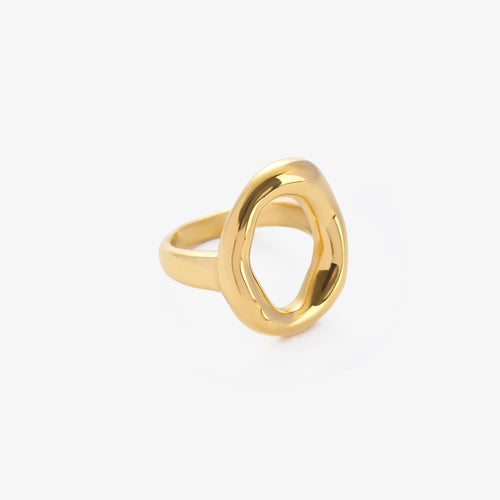 Oval Statement Ring