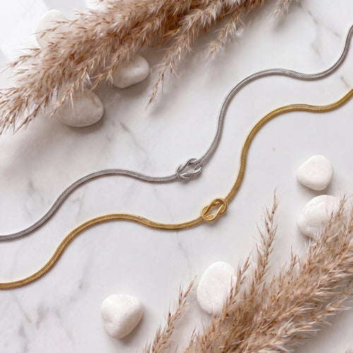 Forever Knot Choker Necklace