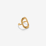 Oval Cuff Ring