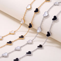 Aurora Heart Bracelet