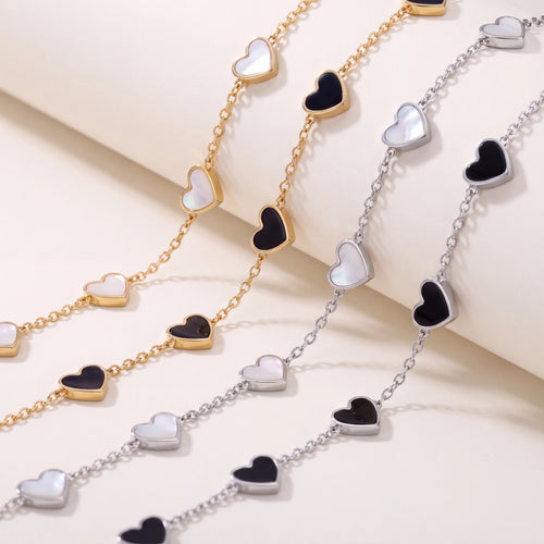 Aurora Heart Bracelet